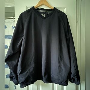 EUC - Vintage Sunice Navy Golf Pullover Jacket Size L